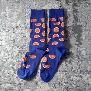 ORANGES THEME UNISEX  Fun Novelty Sock NEW